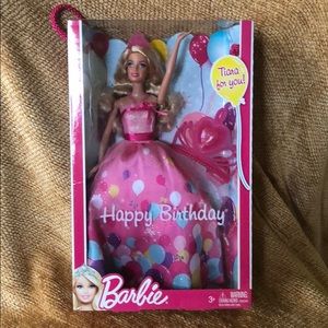NWT Barbie - Happy Birthday